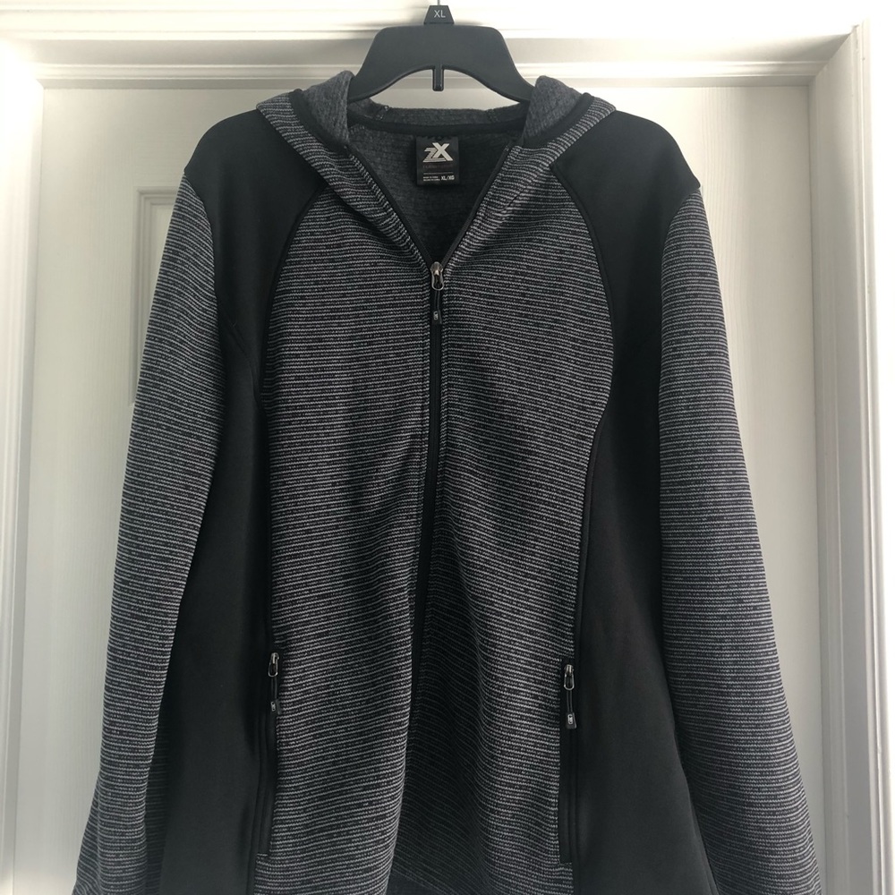Light Zip Front Jacket - Fleece/Nylon